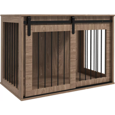 Pawhut Pets Pawhut Dog Crate Furniture for Large Sized Dog 57.8x61