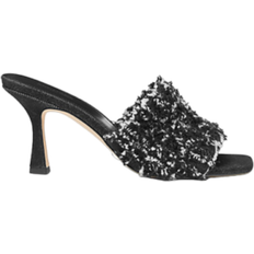 Polyurethaan Sandalen met hak Michael Kors Tessa Frayed - Black