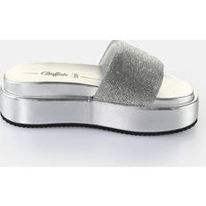 Buffalo Slippers & Sandals Buffalo Women's slides Noa Glam Vegan Glitte Argenté