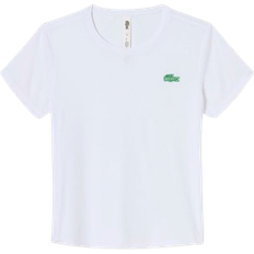 Lacoste Women Tops Lacoste X Bandier Women's Pro Featherweight T-shirt - White