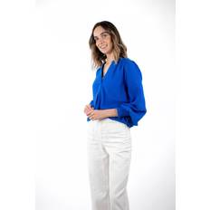 B.Young Chemisiers B.Young Blouse Tunique Femme - Bleu