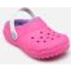 Chaussons Crocs Classic Lined Clog Kids - Pink Crush/Multi