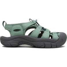 Fast Lacing System - Women Sport Sandals Keen Newport H2 - Granite Green