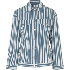 Billie Jacket - Striped Spring Denim