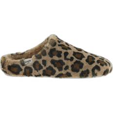 Femme Chaussons Victoria Chaussons À Motif Léopard Femme - Kaki