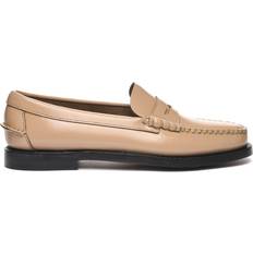 Beige - Damen Mokassins Sebago Ledermokassins Frau Classic Dan Pigment Beige