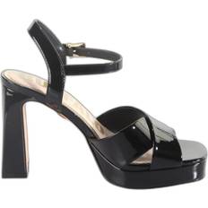 Lila Pumps Buffalo Damenpumps Cherry Cross Noir