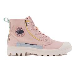 Femme - Rose Bottes Palladium Pampa Underlayer - Rose