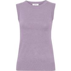 B.Young Hauts B.Young Ärmelloser Pullover mit Rundhalsausschnitt Frau Pimba1 Violet