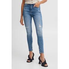 B.Young Femme Jeans B.Young Jeans Taille Haute Femme - Bleu