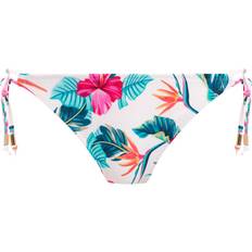 Nylon Bikinihosen Freya Damen-Bikinihose Palm paradise Blanc