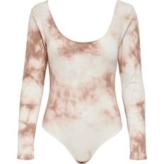 Only Bodysuits Only Langarm-Bodysuit für Frauen onlseven Blanc