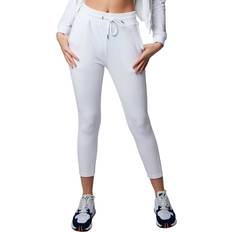 Damen - Samt Hosen & Shorts Jogginghose Samt Damen Project X Paris Blanc