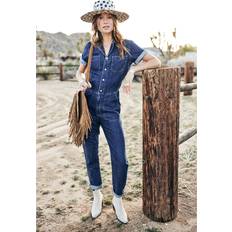 Jumpsuits & Overalls uitverkoop Jumpsuit Jeans Freeman T Porter Tifany - Bleu