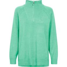 B.Young Pulls B.Young Pull 1/2 Zip Femme Nonina - Vert