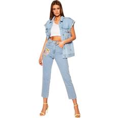 Wrangler Jeans Wrangler Jeans Femme Mom - Bleu