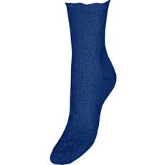 Vero Moda Sous-vêtements Vero Moda Socken mit Pailletten Frau Magic Bleu