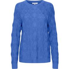 B.Young Pulls B.Young Pull Structuré Femme Milja - Bleu