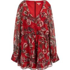 Robe courte Robes Guess Candis Romper - Rouge