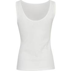 Viscosa Camisetas de tirantes Moss Copenhagen Camiseta de tirantes para mujer Didina Rasmia - Blanc