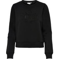 Leopard - Women Jumpers Only Onlannie Life Bling Box - Noir