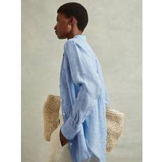 Reiss Clothing Reiss Belle Long Sleeve Linen Shirt
