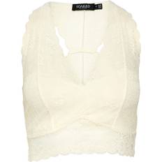 Soaked in Luxury Undertøj Soaked in Luxury Blonde Bralette Lingeri - Antique White