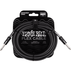 Ernie Ball Flex Straight/Straight 6.3mm - 6.3mm M-M 6.1m