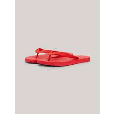 Men - Red Flip-Flops Tommy Hilfiger Men's TJ Logo Flip Flop Red Deep Crimson US 45