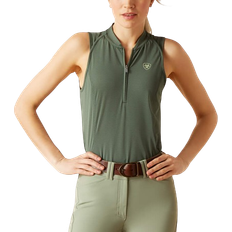 Fitness & Gym Hauts de Couche de Base Ariat Hailey 1/4 Zip Baselayer - Duck Green