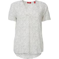 Esprit Women's v-neck blouse Blanc