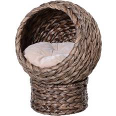 Northio Cat Basket Mysig Kattgrotta Med Kudde, Husdjurssäng Gjord