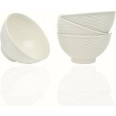 Red Vanilla FC900-421 20 oz Nantucket White Fruit Bowls Set of 4 Bowl