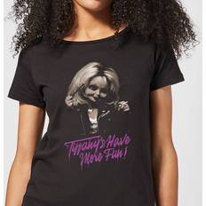 Nylon T-shirts Original Hero Chucky Tiffanys Have More Fun Women's T-Shirt Black