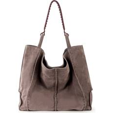 The Sak Los Feliz Slouchy Large Tote - Mashroom Suede