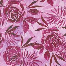 Lilla Metervarer Moda coming up roses Fabrics Purple