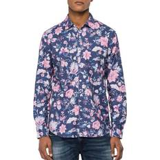 Replay Men Tops Replay Long Sleeve Shirt - Bleu