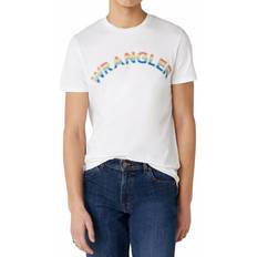 Wrangler Herren T-Shirts Wrangler T-Shirt Blanc