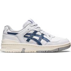 Asics White Basketball Shoes Asics Ex89 Basketball Trainers - White