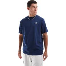 New Balance Herren Sport Essentials Cotton T-Shirt in Blau, Größe