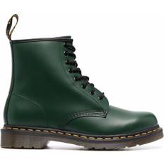 Dr. Martens 1460 Smooth Leather Lace Up Boots - Green