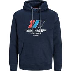Jack & Jones Hoodie Slope - Bleu