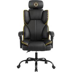 Gaming Chairs Imperial NHL Champ Ergonomic Faux Leather Computer Gaming Chair, Boston Bruins