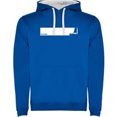 Tank Tops Kruskis Frame Mountain Two-colour Hoodie Blue Man