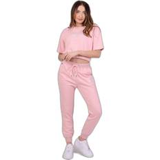 XS Combinaisons Jogging Triple Logo Femme - Rose