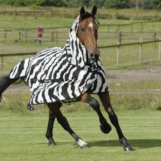 Bucas Buzz-Off Zebra Full-Neck Flugtäcke - 115