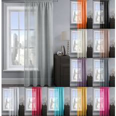 Curtains & Accessories Velosso Shimmer voile beaded swag
