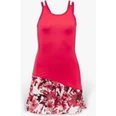XXL Dresses Children's Clothing Head Girls Vision Graphic Dress Pink