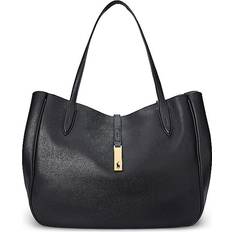 Polo Ralph Lauren Ledertasche Shopper schwarz EG