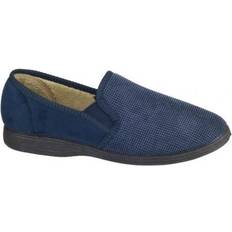 Faux Leather - Men Slippers Tim Slippers Navy